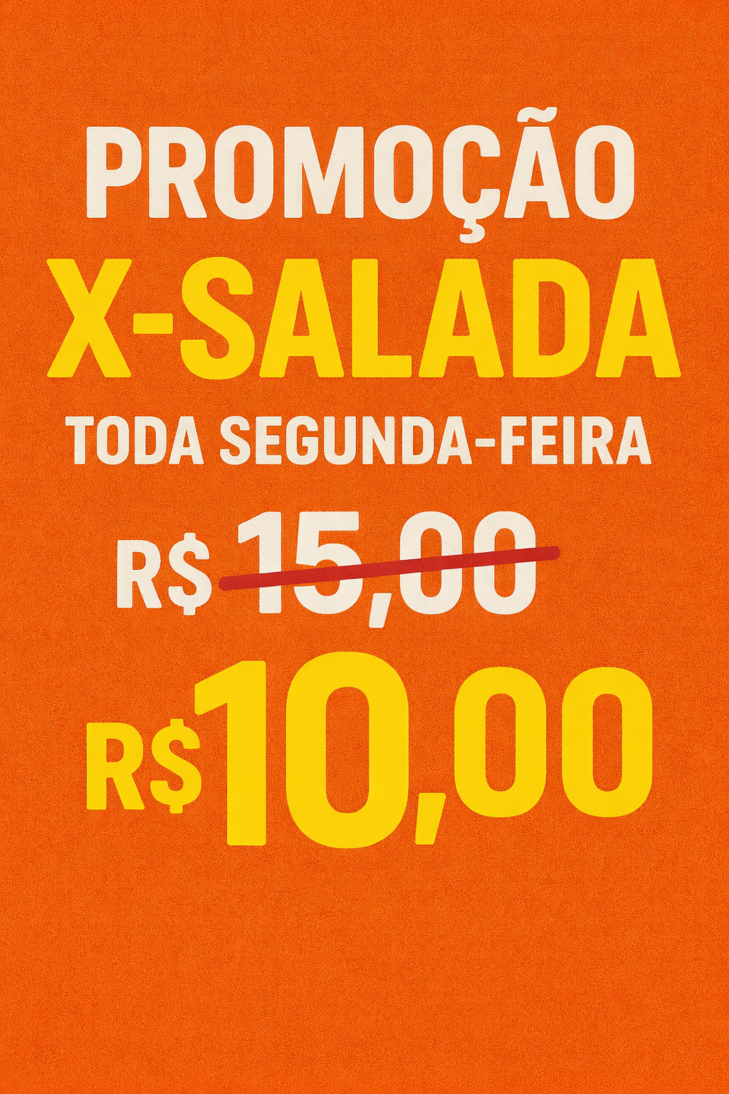 Imagem do cardápio